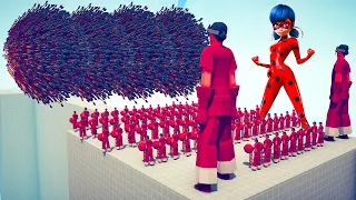 100x LADYBUG + 2x GIANT LADYBUG vs EVERY GOD - Totally Accurate Battle Simulator TABS