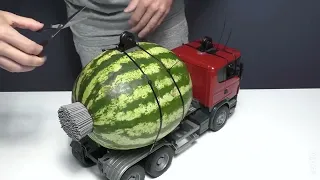 Watermelon Jet Truck - Super Shockwave Experiments
