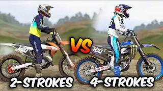 MXGP 2021 - 2-strokes vs 4-strokes