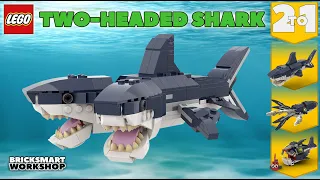 Two-Headed Shark MOC LEGO 31088 2 to 1 Alternate Digital Build