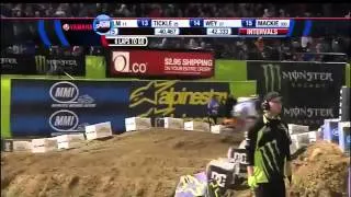 2012 Oakland Supercross 450 Main Event 450cc class round 4 AMA