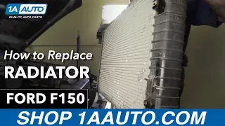 How To Replace Radiator 97-04 Ford F150