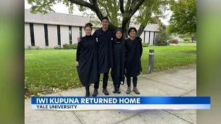 Yale students from Hawaii bring iwi kupuna, or human remains, back to the Islands