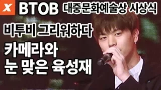 이제 표창장까지…비투비(BTOB), 장관님께 바치는 '그리워하다' 무대(2017 대중문화예술상 시상식)