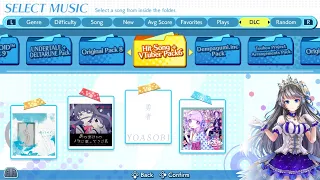 Hit Song + VTuber Pack 6 DLC overview for Groove Coaster Wai Wai Party!!!!