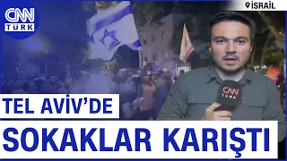 SON DAKİKA! 🚨 Tel Aviv Karıştı! İsrail’de Netanyahu Karşıtı Öfkeli Halk Sokağa Döküldü! | CNN TÜRK