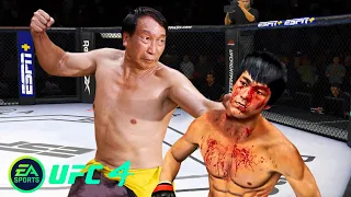 UFC4 Bruce Lee vs Kung Fu Hustle EA Sports UFC 4 PS5