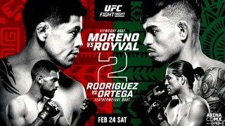 UFC FIGHT NIGHT: MORENO VS ROYVAL 2 FULL CARD PREDICTIONS | BREAKDOWN #232