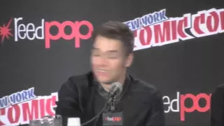 2015 NYCC Teen Wolf Panel ~ Dylan Sprayberry funny moments