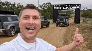 MIDDLE OF NOWHERE WITH OVER 100 LAND ROVER DEFENDER OWNERS