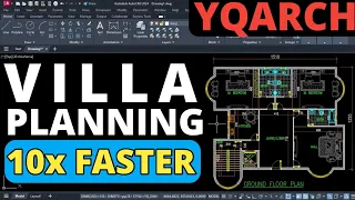 Design Floor Plans 10X Faster Master AutoCAD YQArch