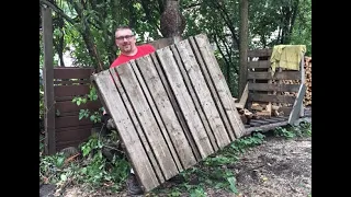 How to Move a Heavy Duty Pallet with ONE Hand!