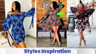 Beautiful Short Ankara Gown Styles