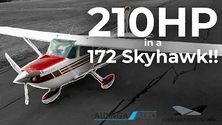 The most POWERFUL Cessna 172 ever MADE! | Walkaround & Flight