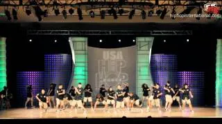 The H (Houston, TX) at USA Hip Hop Dance Championship Finals 2012 (MegaCrew)