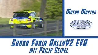 Motor Montag 14: Philip Geipel im TWIN BUSCH®  ŠKODA FABIA Rally2 evo | DRM  |  2022