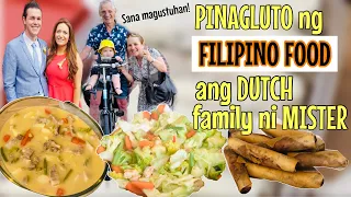 PINAGLUTO NG FILIPINO FOOD ANG MGA DUTCH BIYENAN/ Ibang putahe naman ngayon! giefamvlogs #pinoyfood