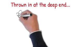 Idioms: Thrown in at the deep end