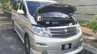 Kereta kurang Pickup & Makan minyak??  Cuci karbon Toyota Alphard dgn SpeedY Decarbonizer