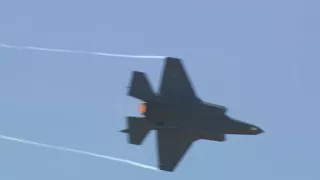 F-35 Aerial Demonstration Debut at 2017 Paris Air Show