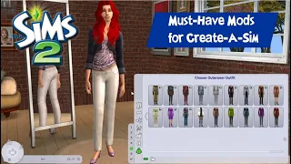 Must-have Mods for Create-A-Sim (CAS) in The Sims 2