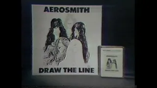 Aerosmith Draw The Line Commercial (1977)
