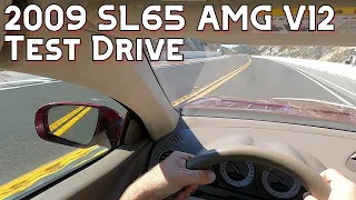 2009 Mercedes Benz SL65 AMG POV Test Drive