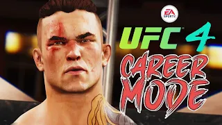 UFC 4 Career Mode - Ep 1 - DANGER IS BACK!!