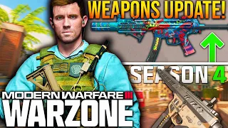 WARZONE: The Major SEASON 4 WEAPONS UPDATE...