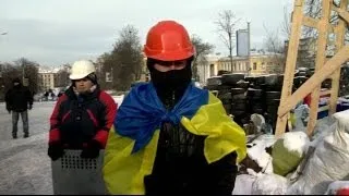 Inside Ukraine's 'Protest Town' - BBC News