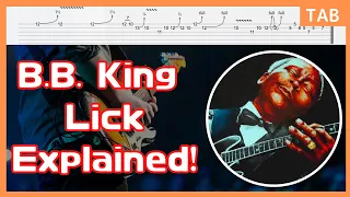 B.B. King Blues Guitar Lick 18 From I Believe To My Soul Live In Africa 1974 / Blues Guitar Lesson