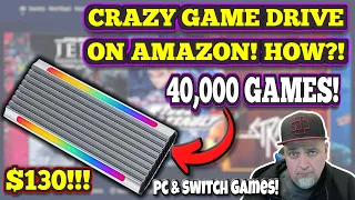 Amazon Is Selling A NEW CRAZY Emulation Game Drive For CHEAP!
