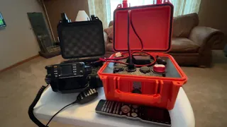 Yaesu FTM-300DR with Battery Box Test