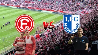 Stadionvlog⚽️Fortuna Düsseldorf vs 1. FC Magdeburg⚽️3xTzolis Torschützenkönig Sieg🔥34Spieltag 2.Liga