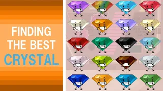 Who is the best crystal? (Ruby and her 35 sisters)