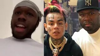 50 Cent's son Marquise respond to his dad about choosing Tekashi69 over him