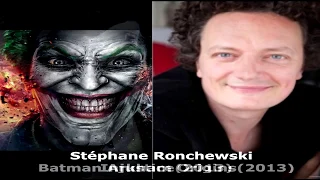 Comparing the Joker's voices (french)/ comparaison des voix du Joker en français
