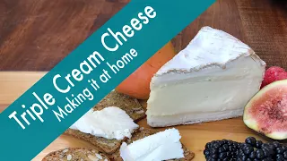 How to make a Triple Cream cheese like St. Andre & Brillat-Savarin at home!