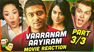 VAARANAM AAYIRAM Movie Reaction Part 3/3! | Suriya | Simran | Divya Spandana | Sameera Reddy