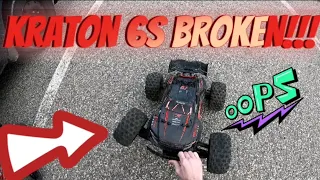 Kraton 6s EXB v2 Bash and Break!!(with spectators)