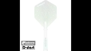 (D DART STORE) UNICORN STEEL TIP DART - 21G/23G/25G T90 Core XL 90% Tungsten STEEL DARTS Type 1