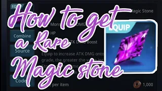 MIR4 - How to get a rare stones | | Combining