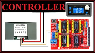 CNC MILLING MACHINE BUILD PART 47 - ZK-SMC01 STEPPER MOTOR CONTROLLER MOUNT