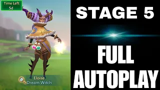 Lords Mobile Saving Dreams Limited Challenge Stage 5 Full Autoplay |Lords Mobile Dream Witch Stage 5