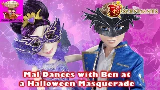 Mal Dances with Ben at a Halloween Masquerade - Part 8 - Halloween Series Descendants
