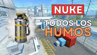 Todos los Humos Esenciales de  Nuke - CS2 SMOKES