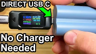 DIRECT USB CHARGING! | SmallRig FUJI NP-W235