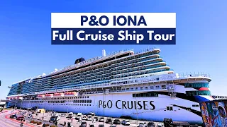 P&O IONA Full Cruise Ship Tour 4K