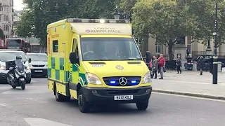 London Ambulance Service compilation￼ First responders and Ambulances!
