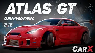 [2.16] Настройки для ATLAS GT | (Nissan GTR ) | CarX Drift Racing Online | ZD